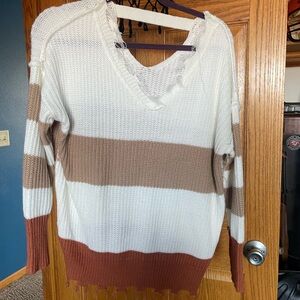 Women’s neutral colors sweater